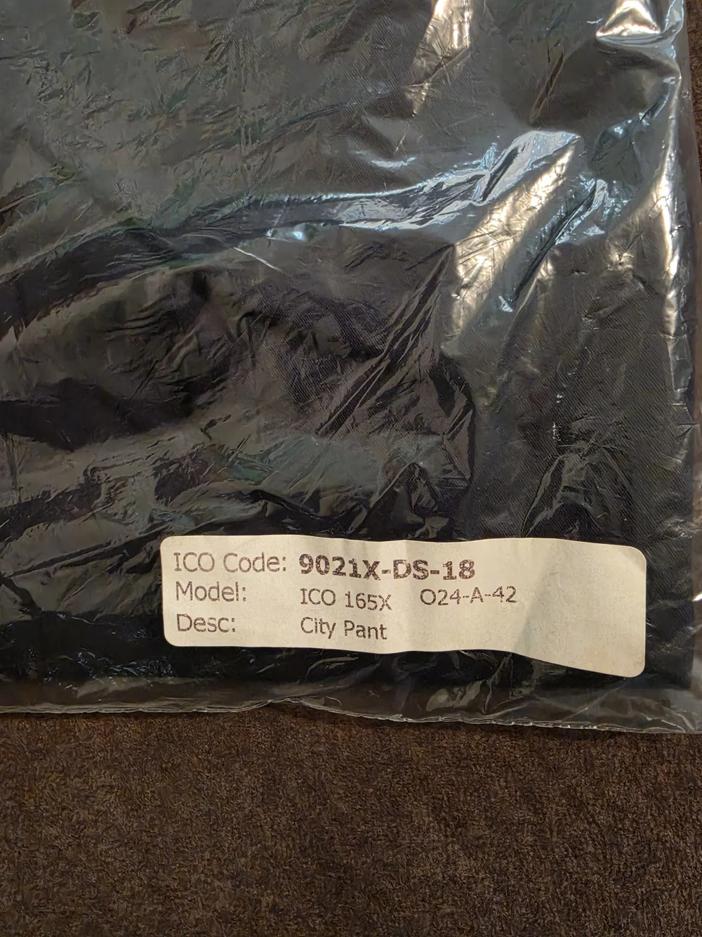 Women's Black ICO Dress Pants Sz 18